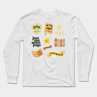 Yellow Bookish Pack Long Sleeve T-Shirt